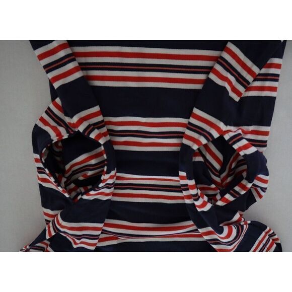 La Blanca LB3ZC55 Women Sz S Blue Sailor Stripe Lace-Up Swim Cover-Up Tunic $103 - Picture 15 of 16